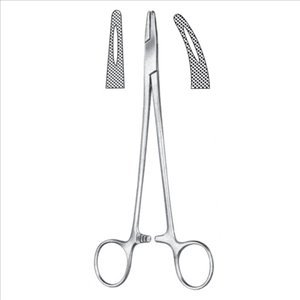 Sterile Single use Mayo Hegar Needle Holder Str 18cm