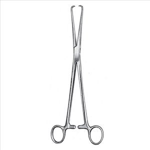 Sterile Single use Pozzi Tenaculum Forceps 25.5cm