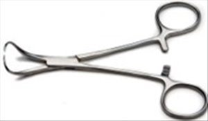 Sterile Single use Clamp towel Backhaus 13.5 cm