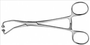 Sterile Single use Clamp towel for paper drape 15 cm with C