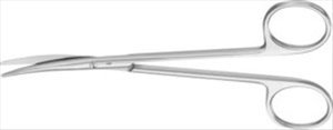 Sterile Single use Baby Metzenbaum Dissecting Scissors Cvd 14.5cm