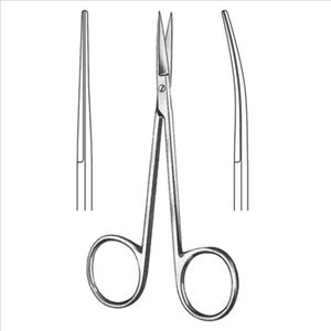 Sterile Single use Iris Fine Scissors Str 9cm