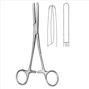 Clamp Sterile Single Use hospital chest drain clamp 18cm x 20