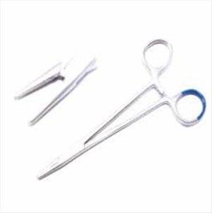 Sterile Single use Needle holder Debakey 15 cm with C