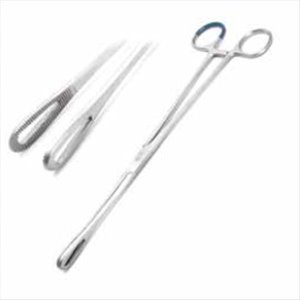 Sterile Single use Forceps sponge holding Rampley 18 cm