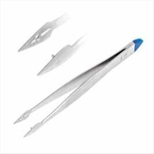 Sterile Single use Forceps Hunter splinter 10.5 cm straight with C