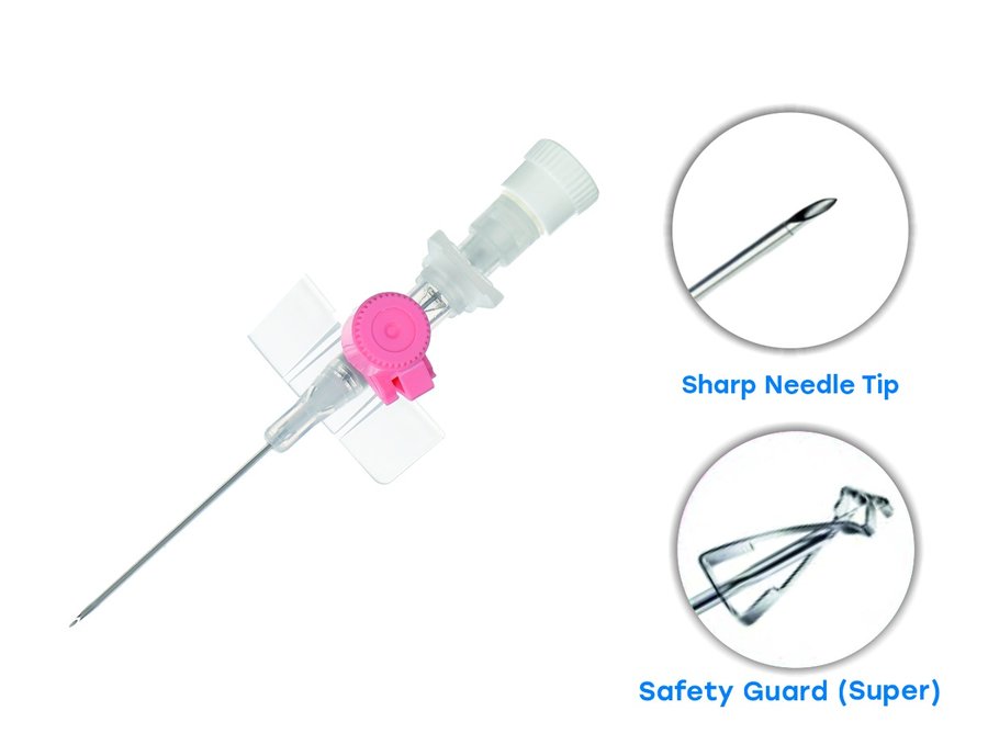 EASY-VEIN SAFY SUPER IV cannula