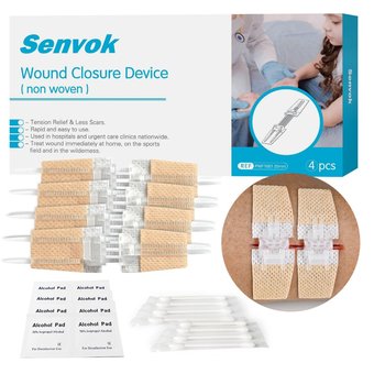 Senvok Non-Woven Wound Closure Device