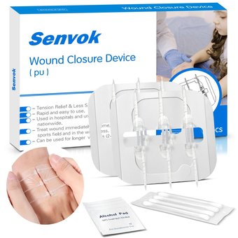 Senvok PU Wound Closure Device, 3 Strap