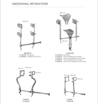 Abdominal Retractors (Part 3)