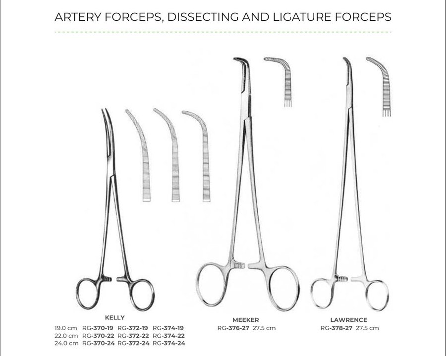 Artery Forceps, Dissecting And Ligature Forceps (Part 1)