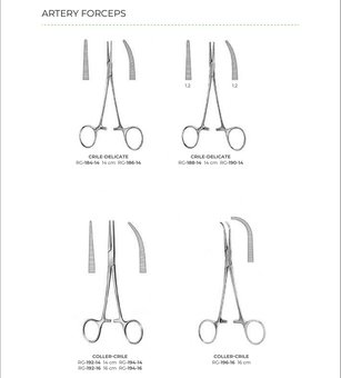 Artery Forceps (Part 3)