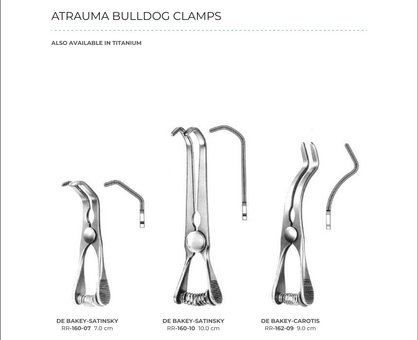 Atrauma Bulldog Clamps (Part 3)