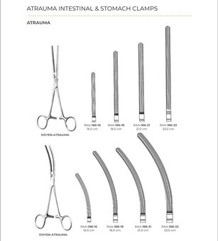 Atrauma Intestinal & Stomach Clamps (Part 1)