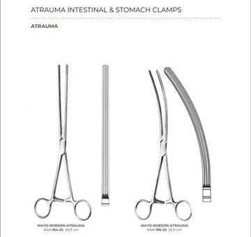 Atrauma Intestinal & Stomach Clamps (Part 2)