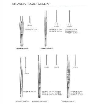 Atrauma Tissue Forceps