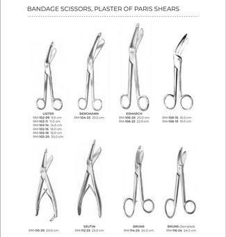 Bandage Scissors, Plaster Of Paris Shears