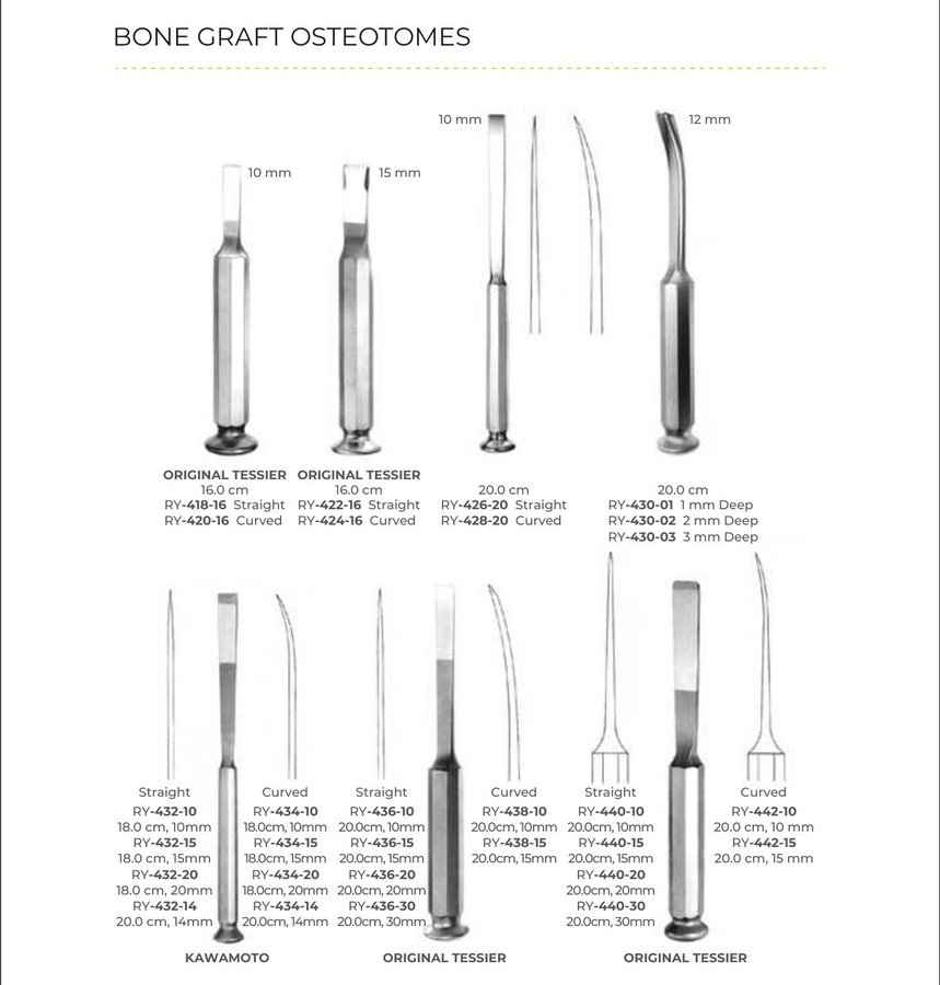 Bone Graft Osteotomes