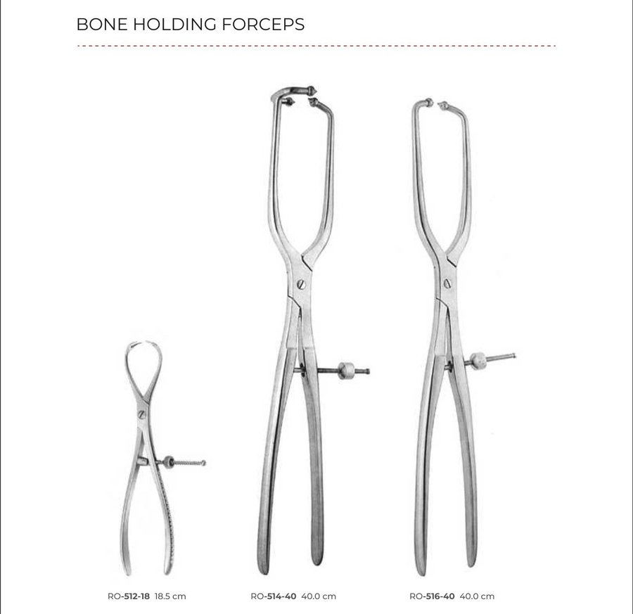 Bone Holding Forceps (Part 3)