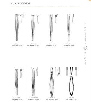Cilia Forceps