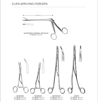 Clips Applying Forceps