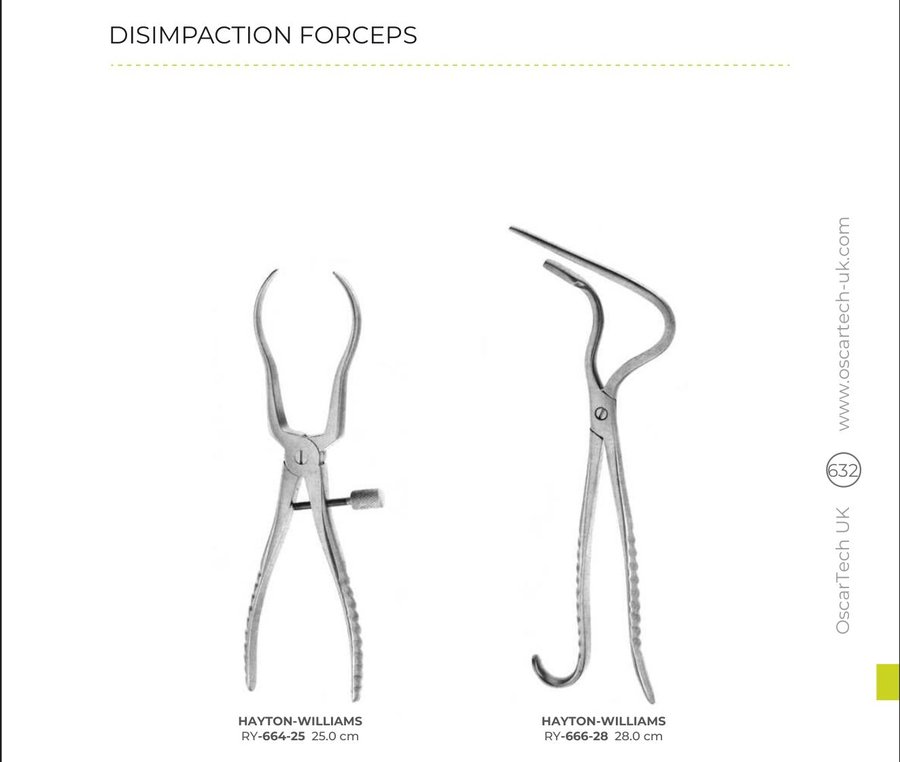 Disimpaction Forceps (Part 3)