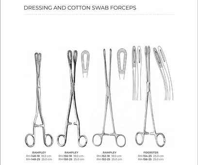 Dressing And Cotton Swab Forceps (Part 3)