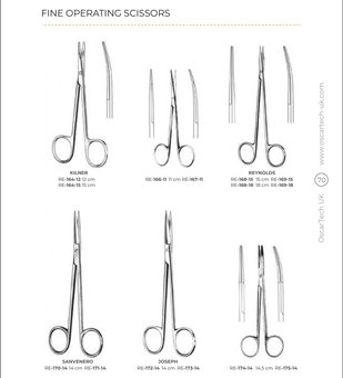 Fine Operating Scissors