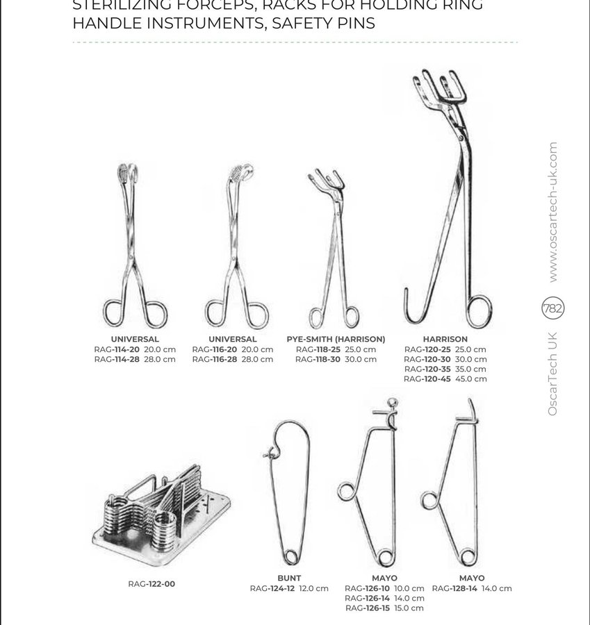 Handle Instruments, Safety Pins