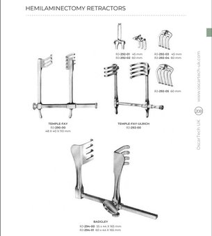 Hemilaminectomy Retractors