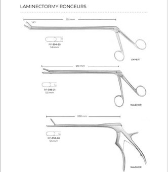 Laminectormy Rongeurs (Part 3)