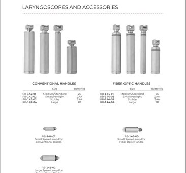 Laryngoscopes And Accessories (Part 3)