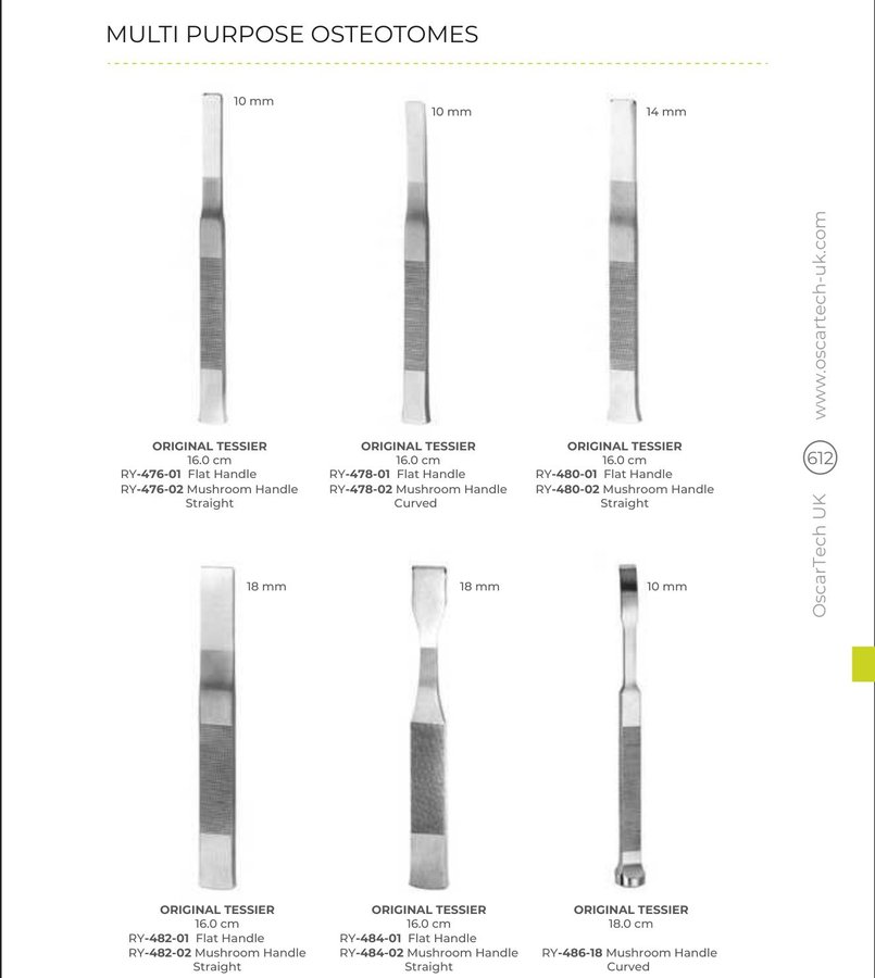 Multi Purpose Osteotomes (Part 2)