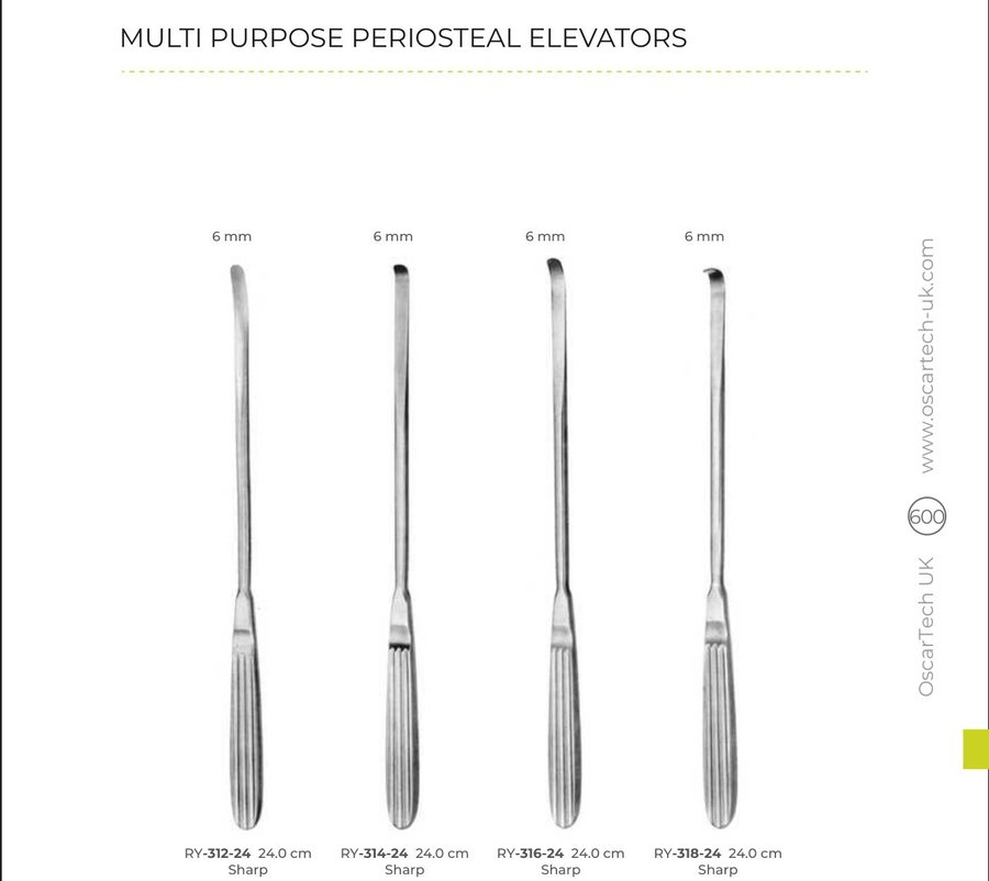 Multi Purpose Periosteal Elevators (Part 2)