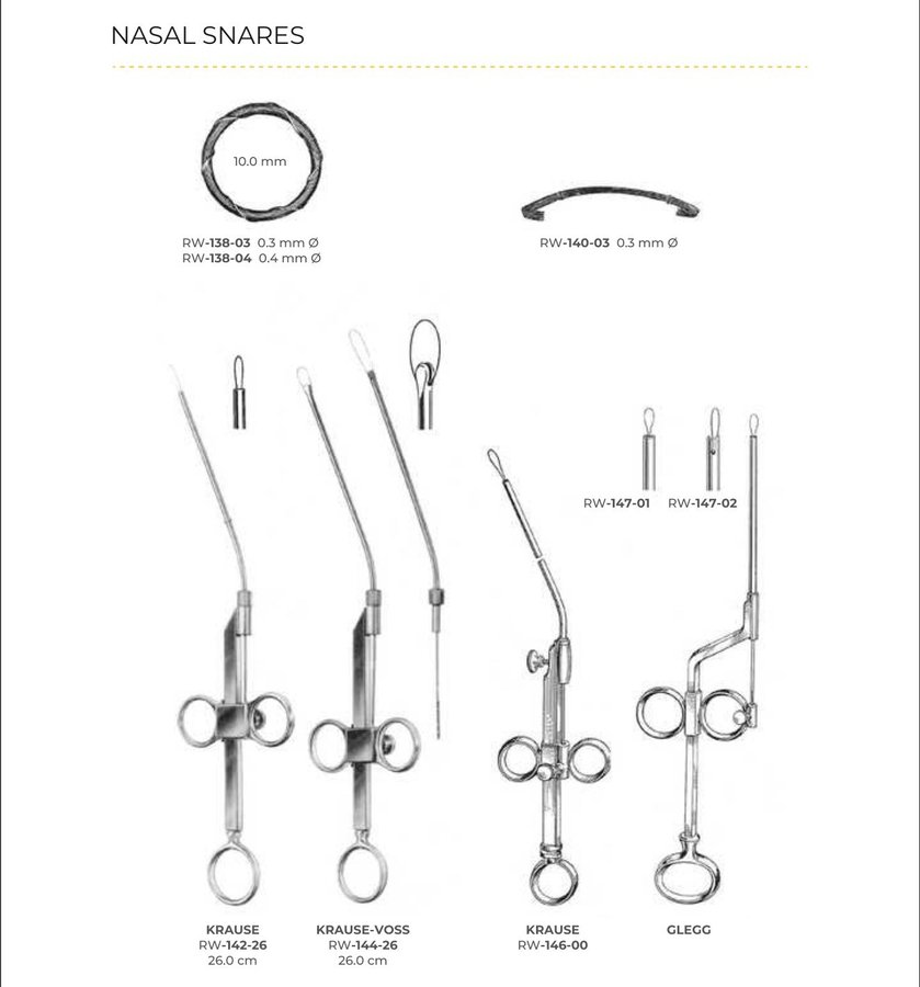 Nasal Snares