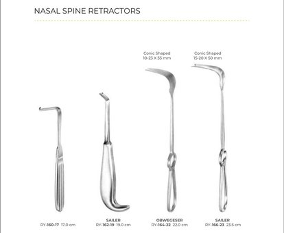Nasal Spine Retractors