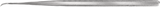 Feer Lacrimal Chisel, Curved, Stainless steel, Titanium