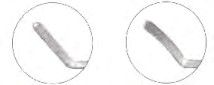 Corneal Dissector, Curved Blade, Angled