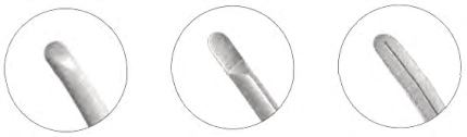 DALK Corneal Dissector, Flat, 12mm Long, Beveled