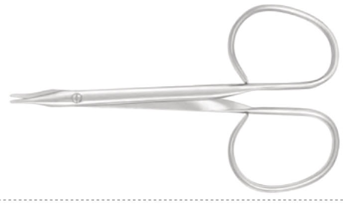 Stitch Scissors, Ribbon type, Blunt Tips, Straight