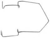 Kratz-Barraquer Heavy Wire Speculum with Open Blade