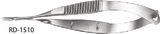 Vannas Capsulotomy Scissors, Angled-Forward, Blade Length: 7mm