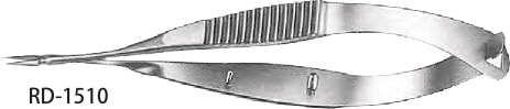 Vannas Capsulotomy Scissors,Sharp Tips, Blade Length: 8mm