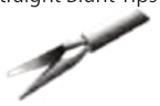 Vitreo-RetinalScissors, Straight BluntTips 20G , Titanium