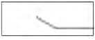 Gills Aspirating Cannula, smooth blunt tips, 25G, Angled, 5mm Tip