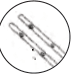 Lasik Double Arm Cannula, 25G, Curved, 8Ports