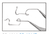Lieberman style wire speculum, blades length:15mm, K-wire , flattened , adjustable mechanism
