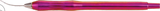 Buratto Bi-Manual Aspiration Handpiece, 21 Gauge,Port Size 0.4mm,Titanium