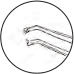 Colibri Forceps very delicate, 1x2 Teeth, 0.12