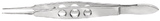 Bonaccolto Utility & Splitter Forceps, Straight,Very Delicate,Criss-Cross Serrated Tips